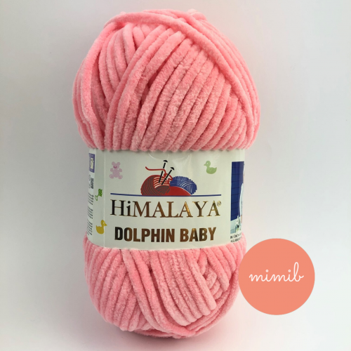 Dolphin Baby 80346 - pastelová ružová